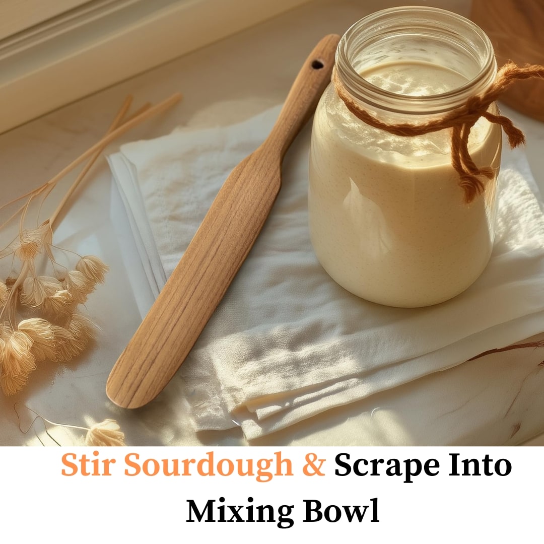 The Skinny Spurtle ( A Jar Scraper ; A Sourdough Stirer )
