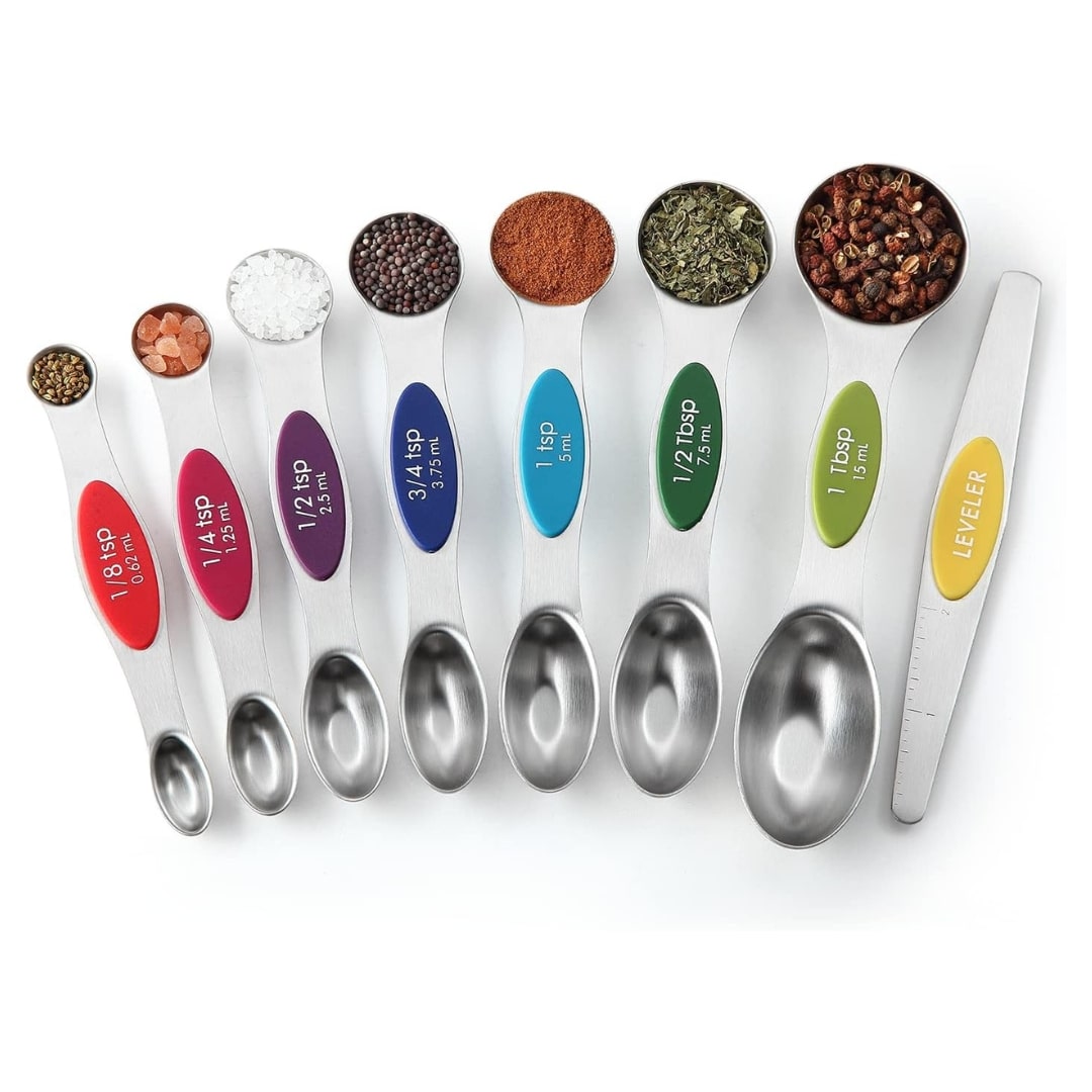 The Magnetic & Color Coded Measuring Spoon Set