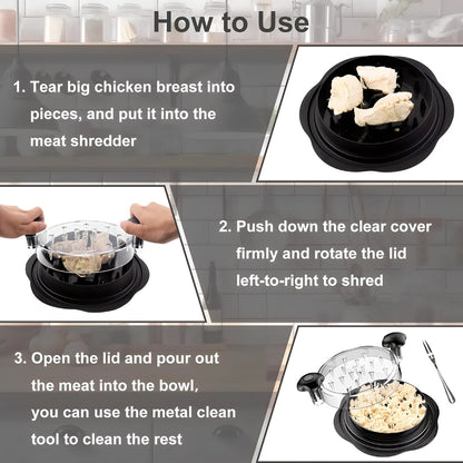 The Simple Twist Chicken Shredder