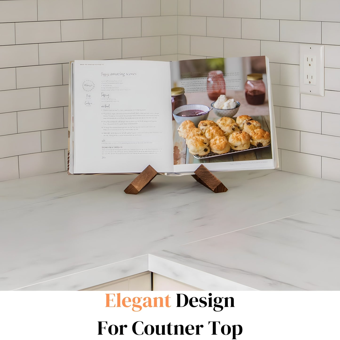 The Minimalist Cookbook Stand