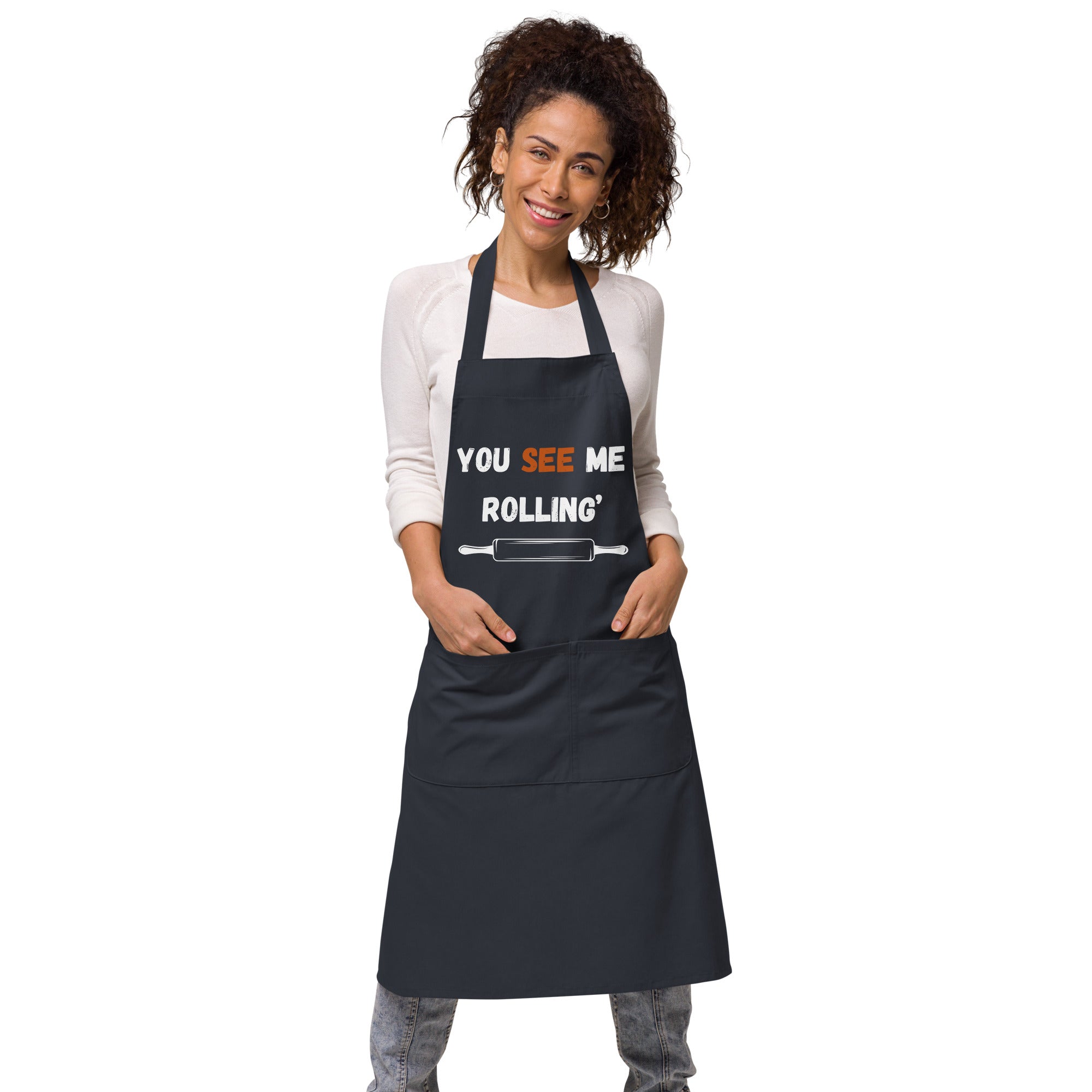 Unisex Kitchen Apron (100% Organic cotton )