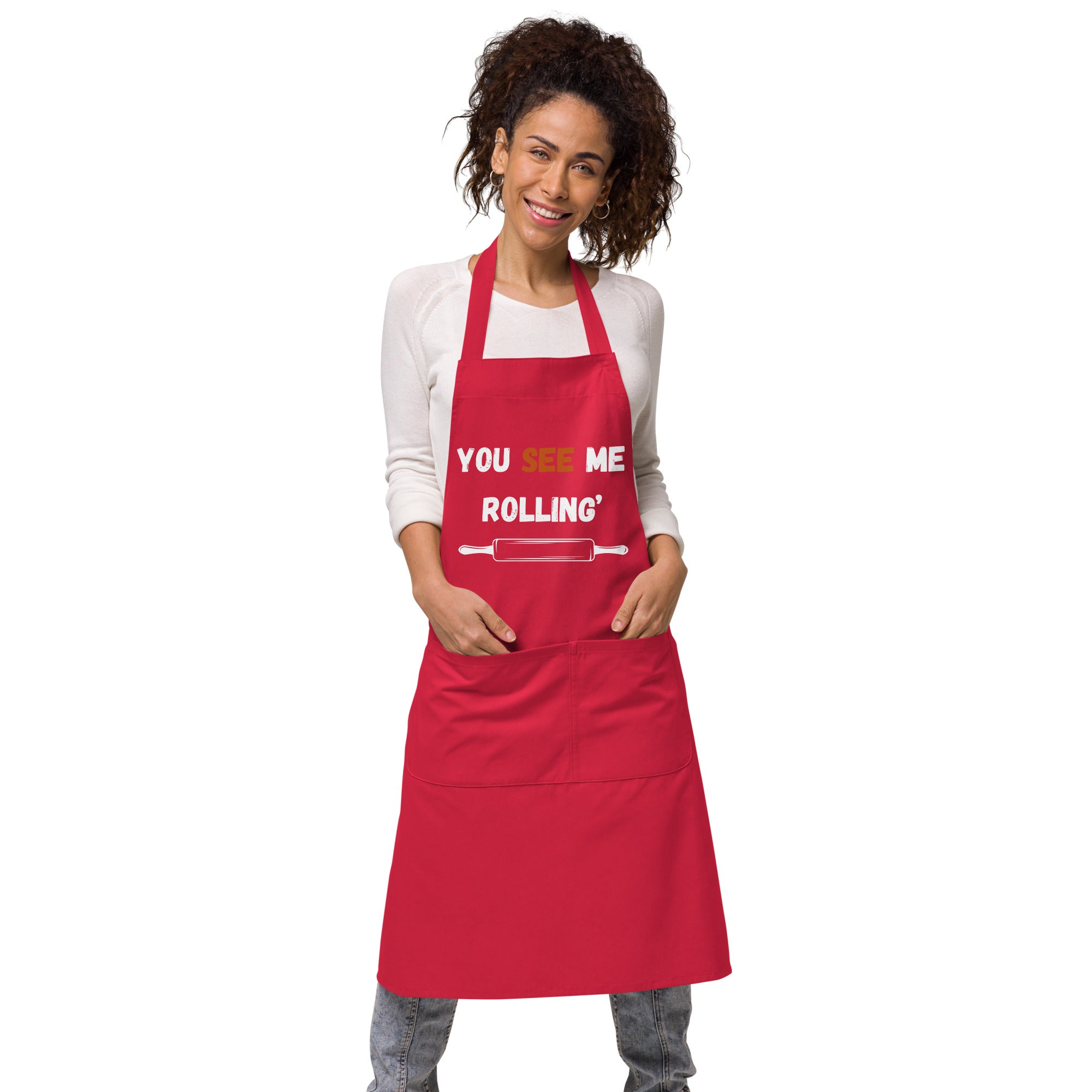 Unisex Kitchen Apron (100% Organic cotton )