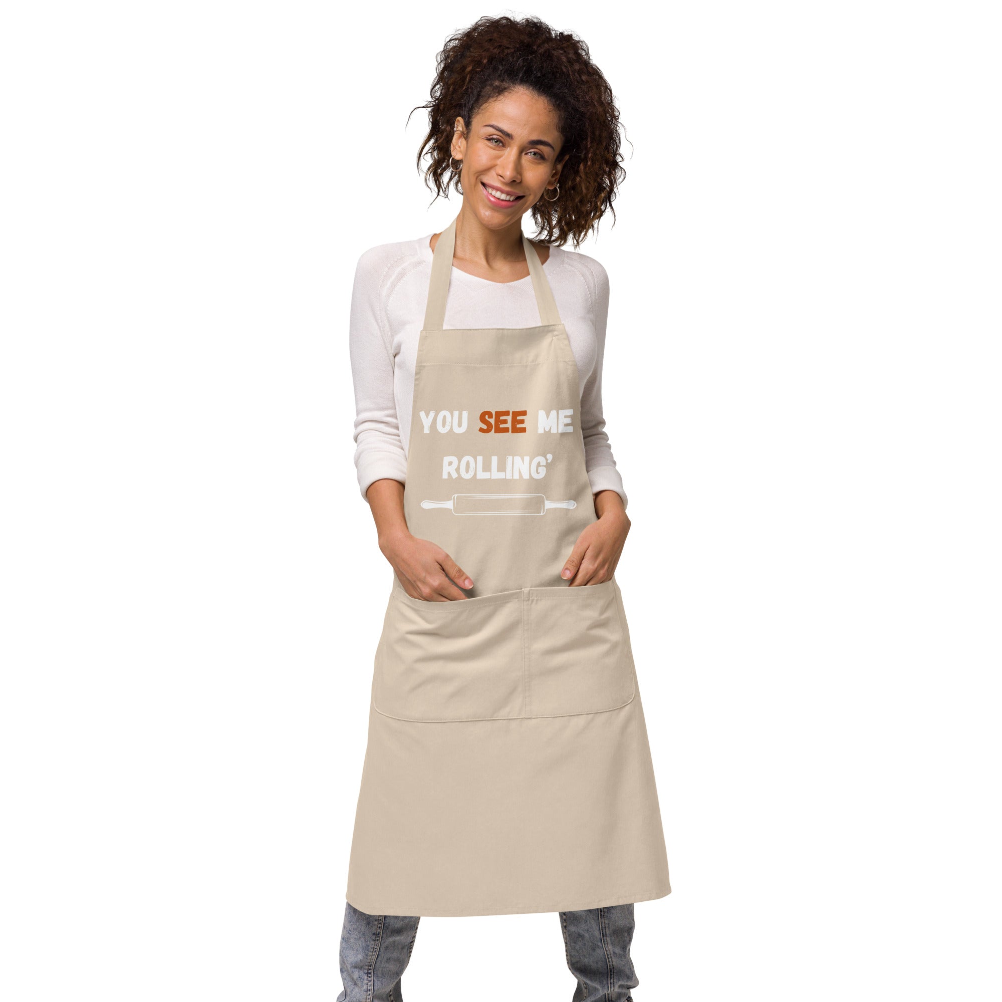Unisex Kitchen Apron (100% Organic cotton )