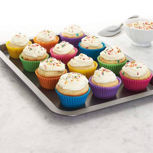 Silicone Cupcake Moulds (12pcs)