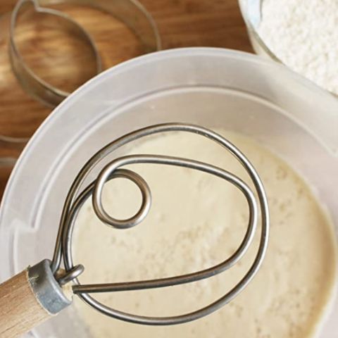 The Danish Dough Whisk Is the Best Tool for Making Bread Dough and Cake  Batter