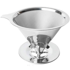 Stainless Steel Filter (No Paper Filter Needed)